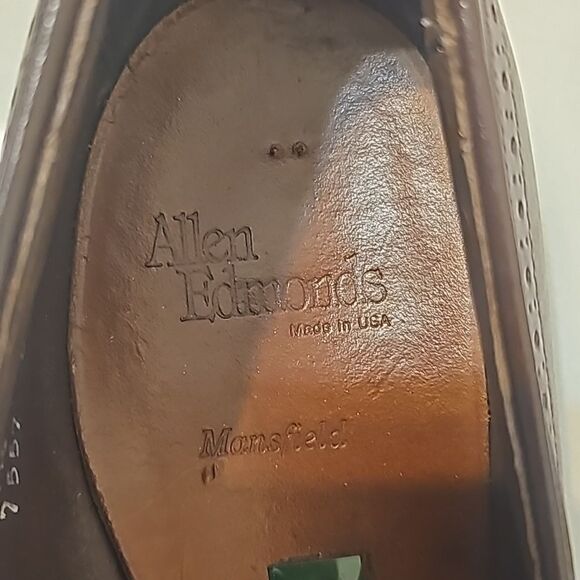 Allen Edmonds Brown Mansfield Loafer Dress Shoe size 9.5 D main image 3